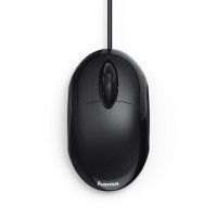 Hama "MC-100" Optical 3-Button Mouse Black(182600)