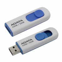 Adata AC008-32G-RWE USB 2.0 White/Blue