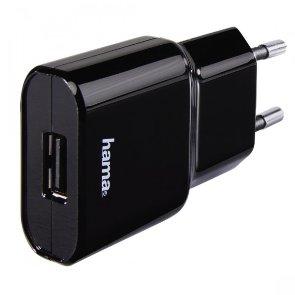 Hama Travel Charger Set Lightning2.4A Blk (119475)