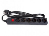 Sven Surge Protector Optima 1.8m 6s, black