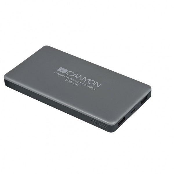 Canyon CNS-TPBP15DG/Dark Gray Power Bank 15000 mAh