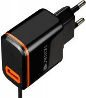 Canyon CNE-CHA042BO/1xUSB Type C 5V 2.1A Black