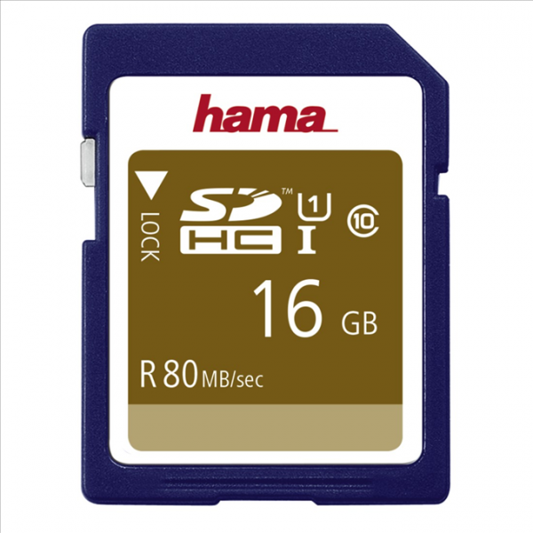 Hama SDHC 16GB Class 10 UHS-I