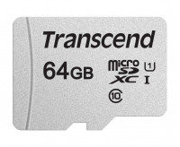 Transcend microSDXC/SDHC 64GB (TS64GUSD300S-A)