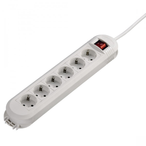 Hama "Colour" 6-Way Power Strip