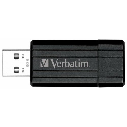 Verbatim Pinstripe Black 8GB