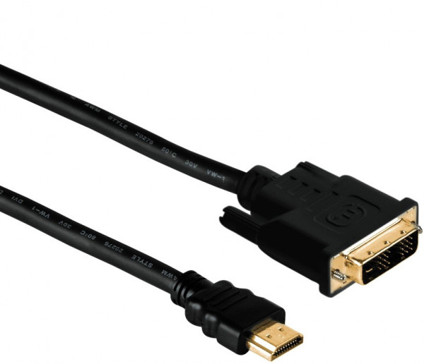 Hama HDMI-DVI/D Cable,2.0m (34033)